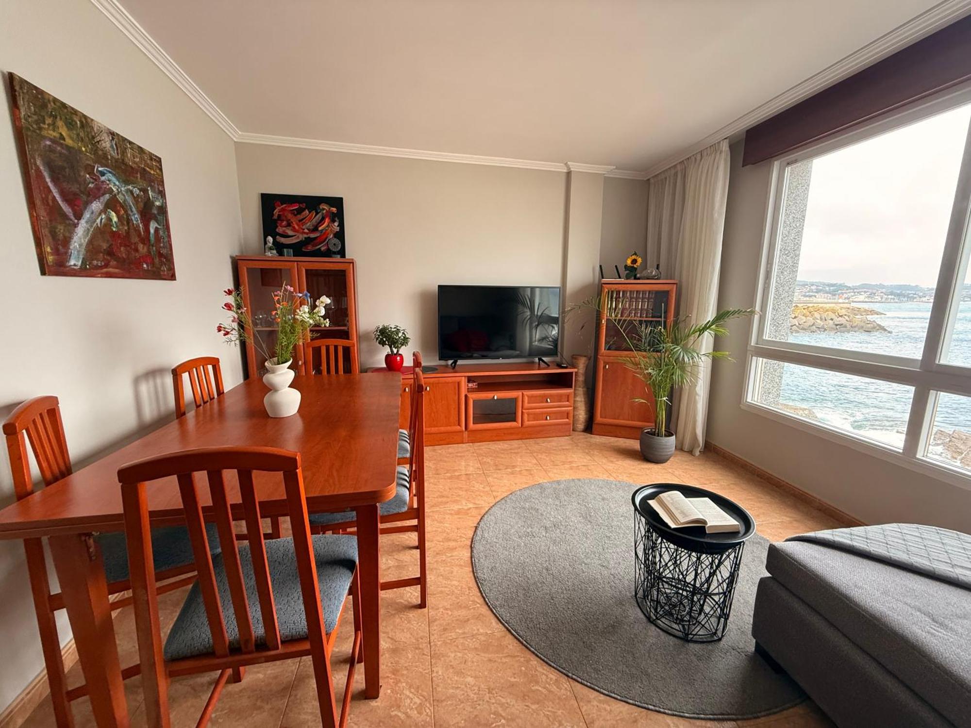 Appartement Piso Vacaciones En El Mar à Sanxenxo Extérieur photo